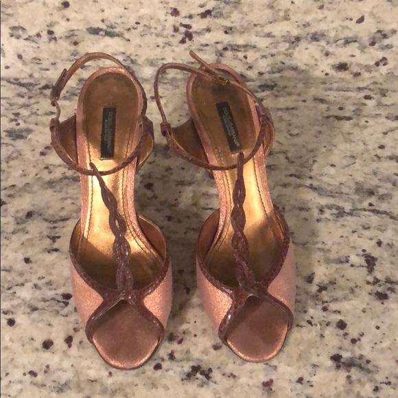 Dolce & Gabbana Shoes - Lightly used Dolce & Gabbana heels (worn once!)